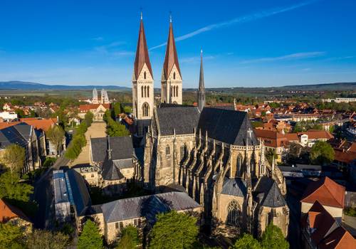 Dom Halberstadt_Luftbild ( © Kulturstiftung Sachsen-Anhalt, Fotograf: Ulrich Schrader)