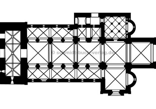 diesdorf_klosterkirche.jpg ( © Der Grundriss stammt aus dem offiziellen Reiseführer Auf der Straße der Romanik)