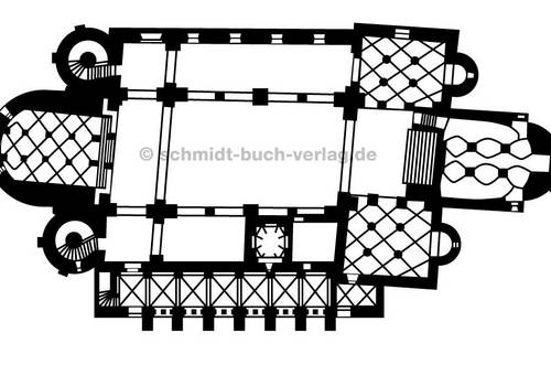 gernrode_stiftskirche.jpg ( © Der Grundriss stammt aus dem offiziellen Reiseführer Auf der Straße der Romanik)