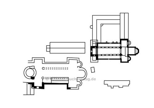 memleben_klosterruine.jpg ( © Der Grundriss stammt aus dem offiziellen Reiseführer Auf der Straße der Romanik)